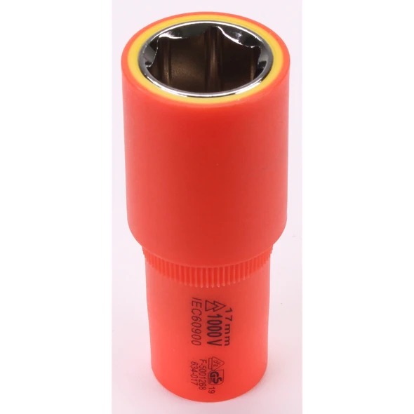 Sealey 3/8"Sq Dr Insulated Socket 17mm