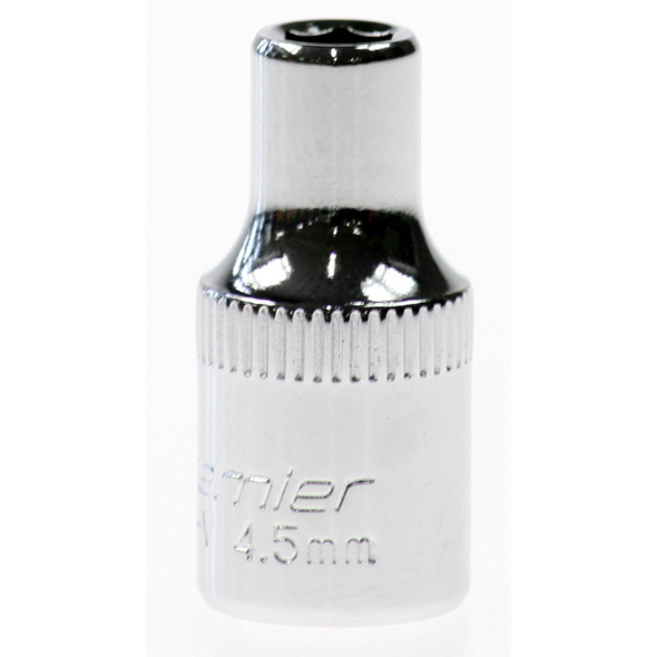 Sealey Socket 1/4"dr 4.5mm (mirror finish)