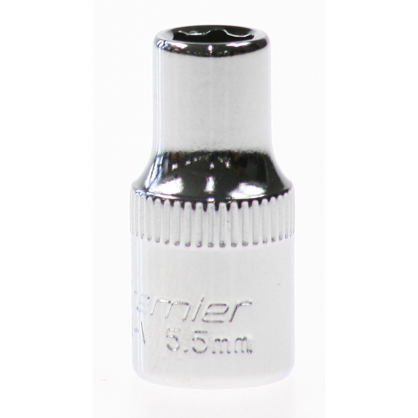 Sealey Socket 1/4"dr 5.5mm (mirror finish)