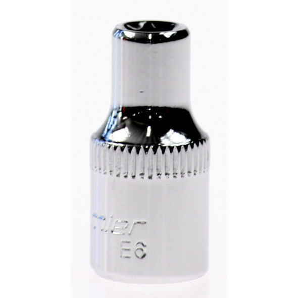Sealey Star socket 1/4"dr e6 (mirror finish)