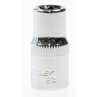 Sealey Star socket 1/4"dr e8 (mirror finish) AK7955V2.063
