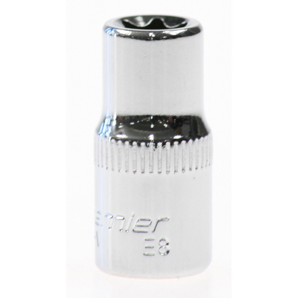 Sealey Star socket 1/4"dr e8 (mirror finish)