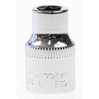 Sealey Star socket 3/8"dr e10 (mirror finish) AK7955V2.064