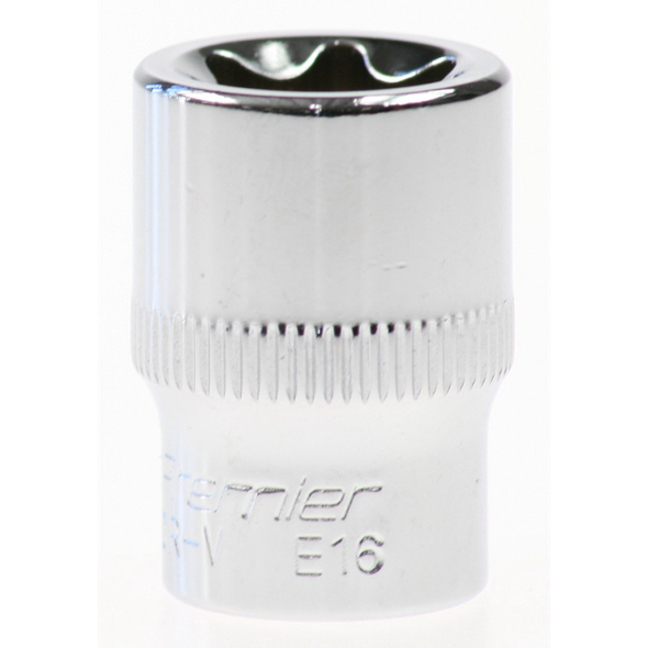 Sealey Star socket 3/8"dr e16 (mirror finish)