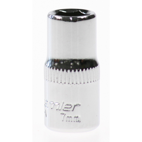 Sealey Socket 1/4"dr 7mm (mirror finish)