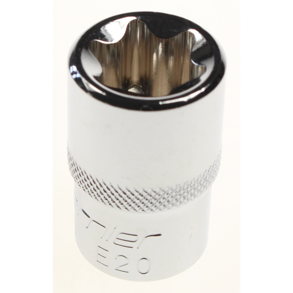 Sealey Trx-star socket bit 1/2"dr e20 (mirror finish)