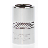 Sealey Socket 3/8"dr 12mm (6pt) AK7960.07