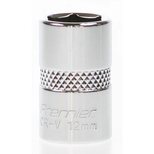 Sealey Socket 3/8"dr 12mm (6pt)