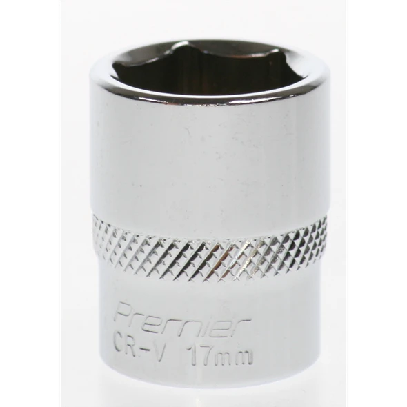 Sealey Socket 3/8"dr 17mm (6pt)