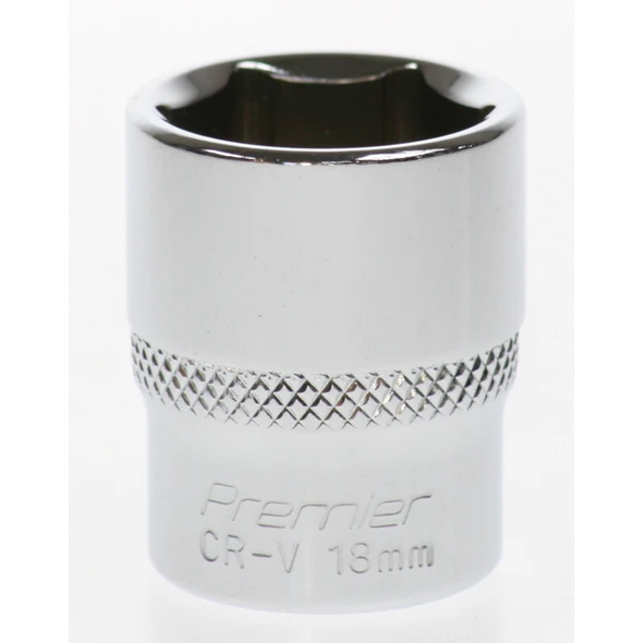 Sealey Socket 3/8"dr 18mm (6pt)