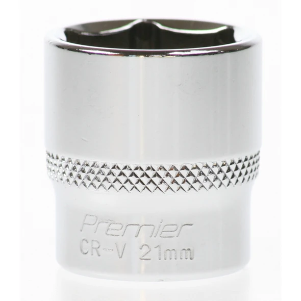 Sealey Socket 3/8"dr 21mm (6pt)