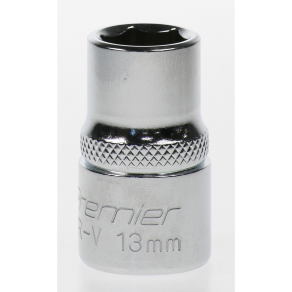 Sealey Socket 1/2"dr 13mm (6pt)