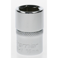 Sealey Socket 1/2"dr 16mm (6pt) AK7961.09