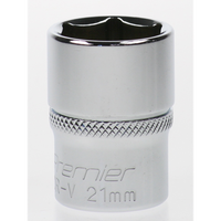 Sealey Socket 1/2"dr 21mm (6pt) AK7961.13