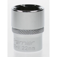 Sealey Socket 1/2"dr 22mm (6pt) AK7961.14