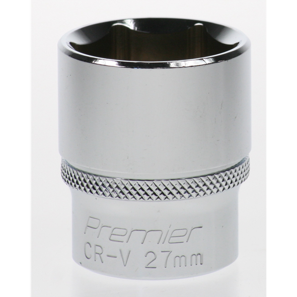 Sealey Socket 1/2"dr 27mm (6pt)