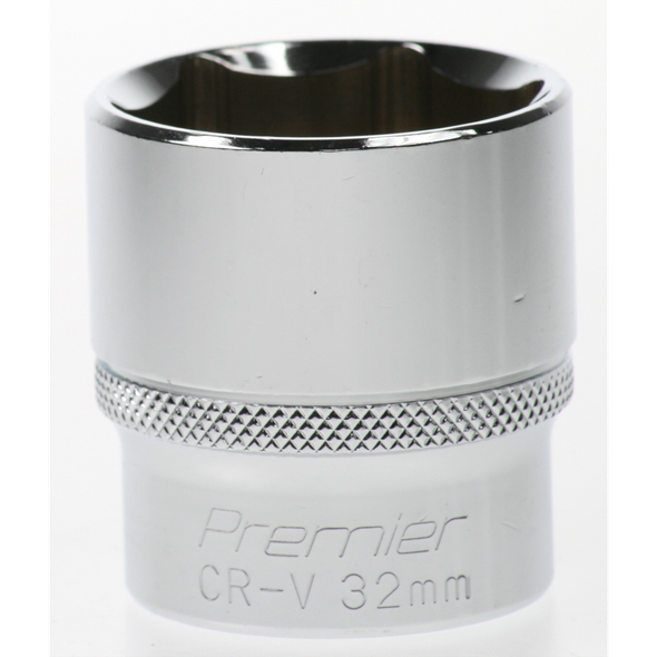Sealey Socket 1/2"dr 32mm (6pt)