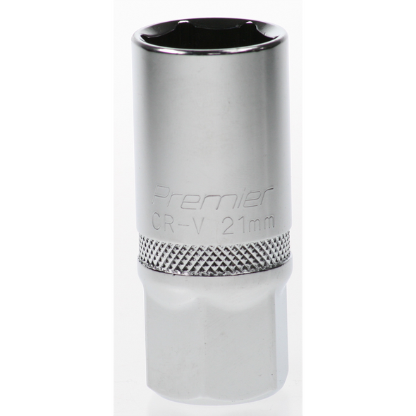 Sealey Spark plug socket 1/2"dr 21mm
