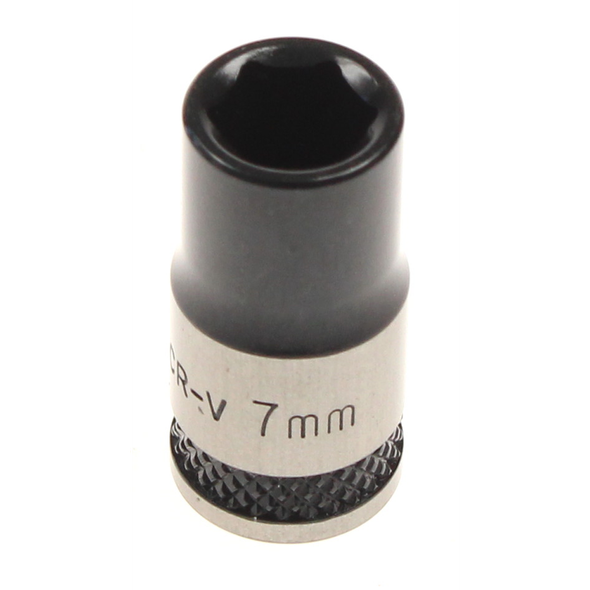 Sealey Socket 1/4"dr 7mm (6pt) 'black series'