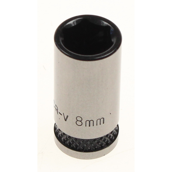 Sealey Socket 1/4"dr 8mm (6pt) 'black series'