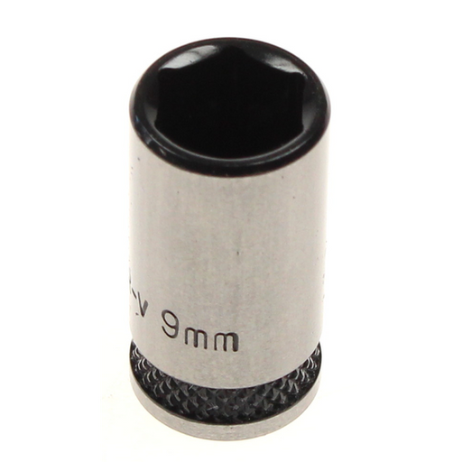 Sealey Socket 1/4"dr 9mm (6pt) 'black series'