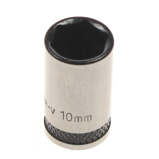 Sealey Socket 1/4"dr 10mm (6pt) 'black series'