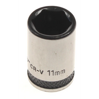 Sealey Socket 1/4"dr 11mm (6pt) 'black series' AK7970.10