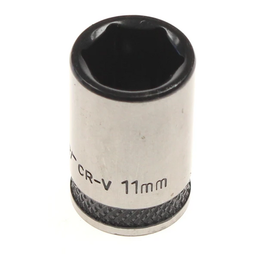 Sealey Socket 1/4"dr 11mm (6pt) 'black series'