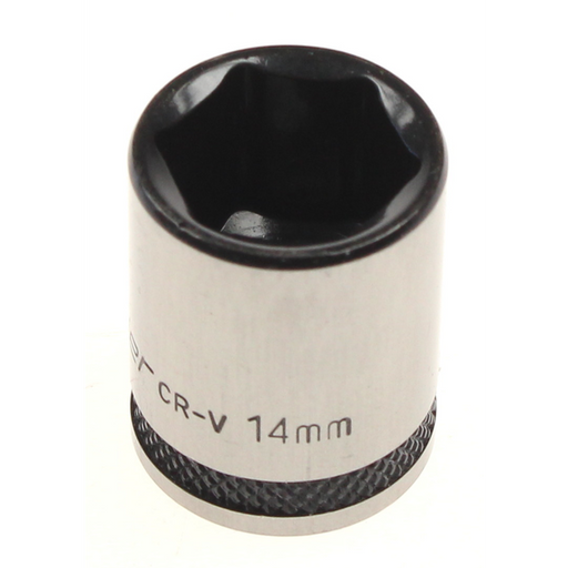 Sealey Socket 1/4"dr 14mm (6pt) 'black series'