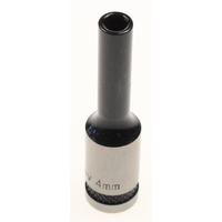 Sealey Socket 1/4"dr 4mm (6pt) deep 'black series' AK7970.14