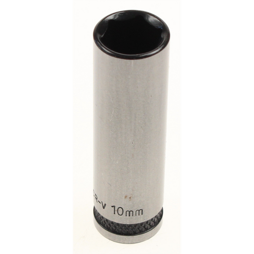 Sealey Socket 1/4"dr 10mm (6pt) deep 'black series'