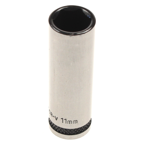 Sealey Socket 1/4"dr 11mm (6pt) deep 'black series'