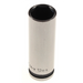 Sealey Socket 1/4"dr 12mm (6pt) deep 'black series'