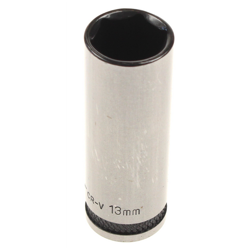 Sealey Socket 1/4"dr 13mm (6pt) deep 'black series'