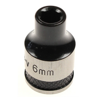 Sealey Socket 3/8"dr 6mm (6pt) 'black series' AK7971.01