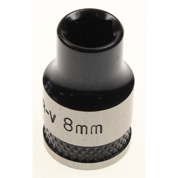 Sealey Socket 3/8"dr 8mm (6pt) 'black series'