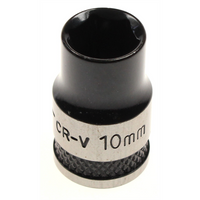Sealey Socket 3/8"dr 10mm (6pt) 'black series' AK7971.05