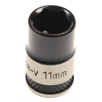 Sealey Socket 3/8"dr 11mm (6pt) 'black series' AK7971.06