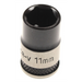 Sealey Socket 3/8"dr 11mm (6pt) 'black series'