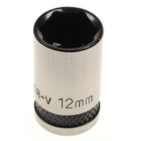 Sealey Socket 3/8"dr 12mm (6pt) 'black series' AK7971.07