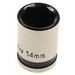 Sealey Socket 3/8"dr 14mm (6pt) 'black series'