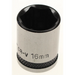 Sealey Socket 3/8"dr 16mm (6pt) 'black series'