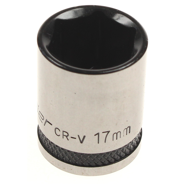 Sealey Socket 3/8"dr 17mm (6pt) 'black series'