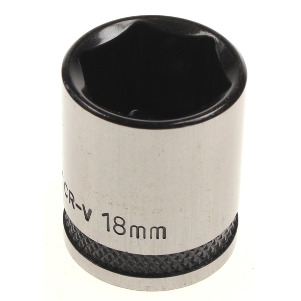 Sealey Socket 3/8"dr 18mm (6pt) 'black series'
