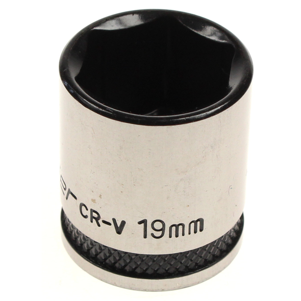Sealey Socket 3/8"dr 19mm (6pt) 'black series'