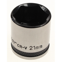 Sealey Socket 3/8"dr 21mm (6pt) 'black series' AK7971.15