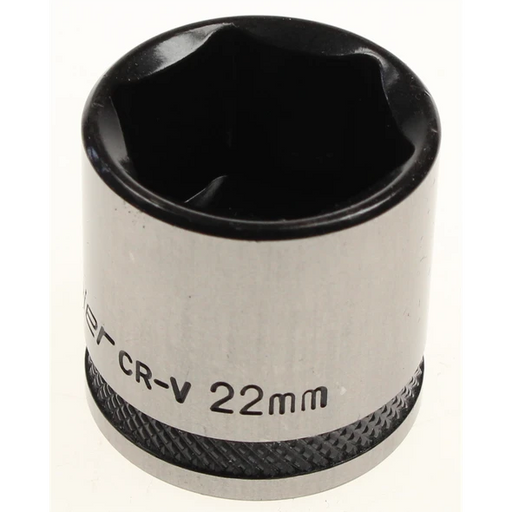 Sealey Socket 3/8"dr 22mm (6pt) 'black series'