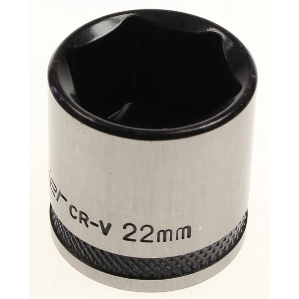 Sealey Socket 3/8"dr 22mm (6pt) 'black series'