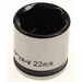 Sealey Socket 3/8"dr 22mm (6pt) 'black series'