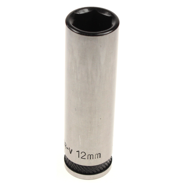 Sealey Socket 3/8"dr 12mm deep (6pt) 'black series'